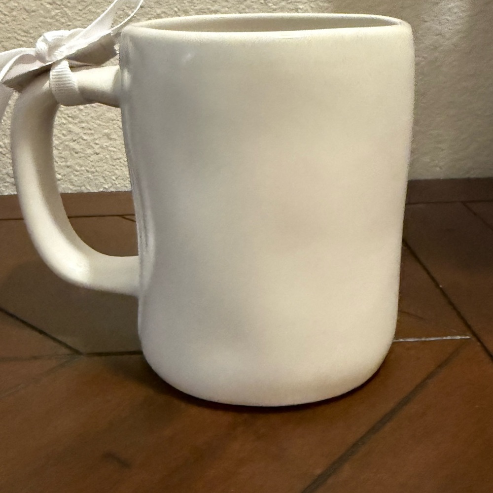 Rae Dunn- Mom- Floral Mug in White and Yellow - Painted by Hand - Picture 2 of 6